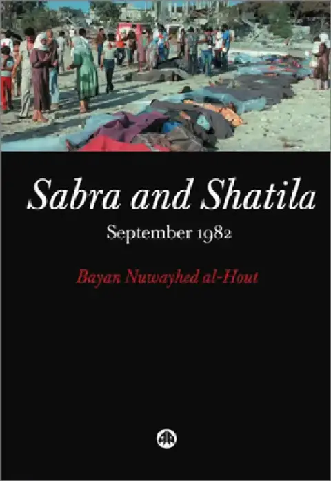 Cover of Sabra and Shatila