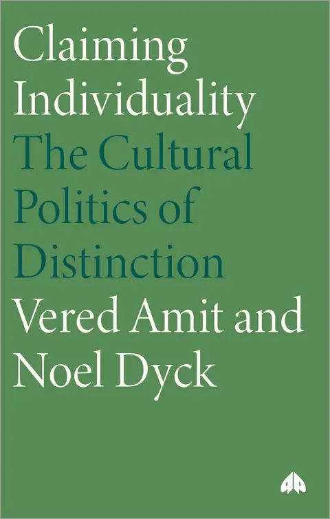 Cover of Claiming Individuality