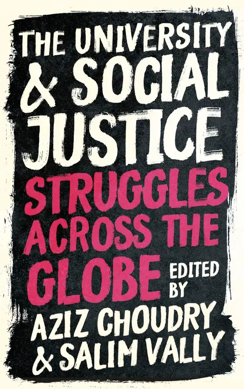 Cover of The University and Social Justice