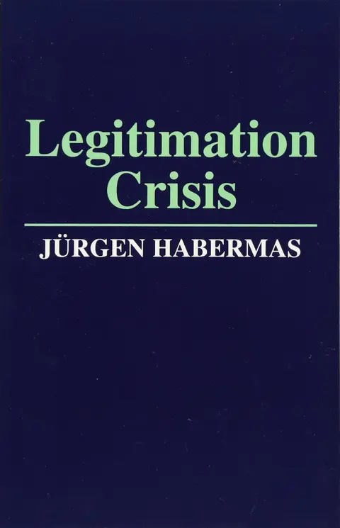 Cover of Legitimation Crisis