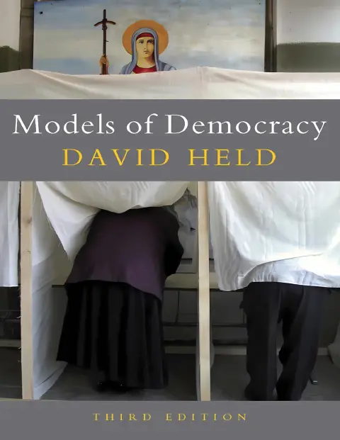 Cover of Models of Democracy 3rd edition