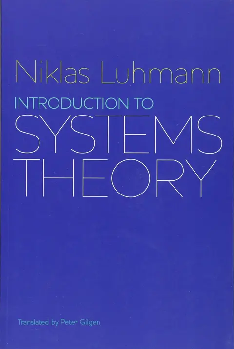 Cover of Introduction to Systems Theory