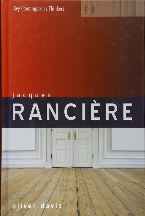 Cover of Jacques Rancire