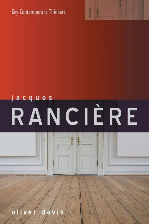 Cover of Jacques Rancire