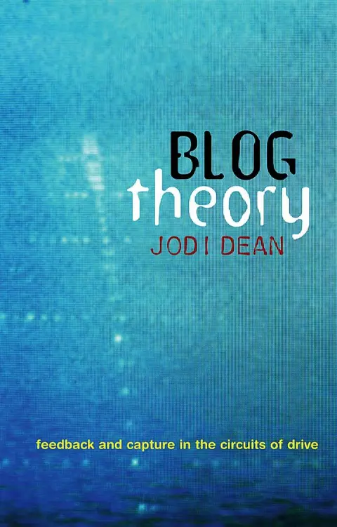 Cover of Blog Theory