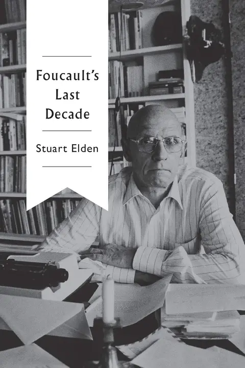 Cover of Foucault's Last Decade