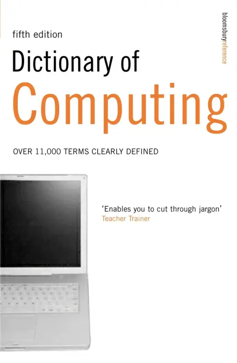 Cover of Dictionary of Computing