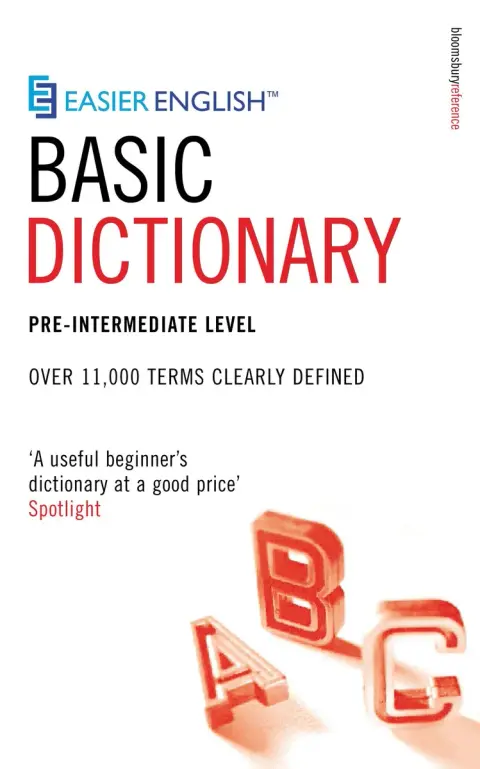 Cover of Easier English Basic Dictionary
