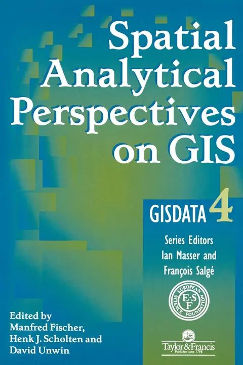 Cover of Spatial Analytical Perspectives on Gis