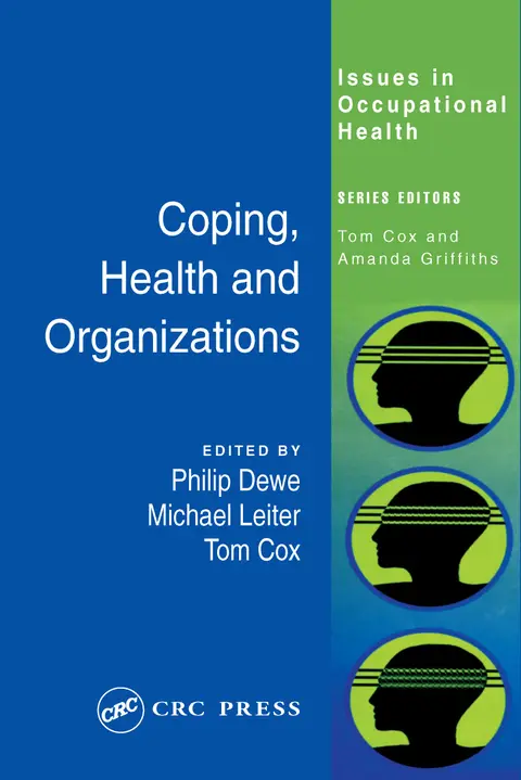 Cover of Coping, Health and Organizations