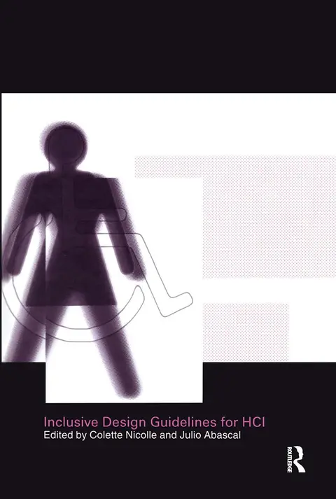 Cover of Inclusive Design Guidelines for HCI