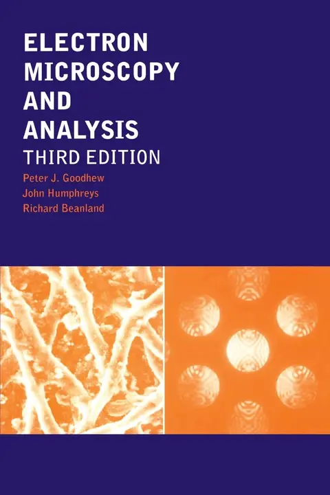 Cover of Electron Microscopy and Analysis, Third Edition