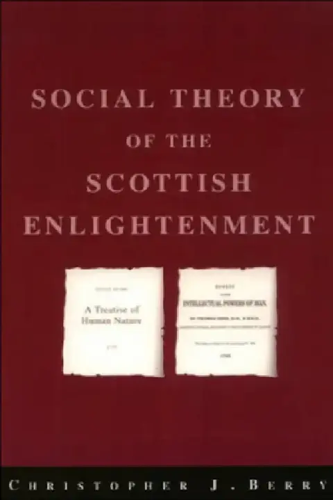 Cover of The Social Theory of the Scottish Enlightenment