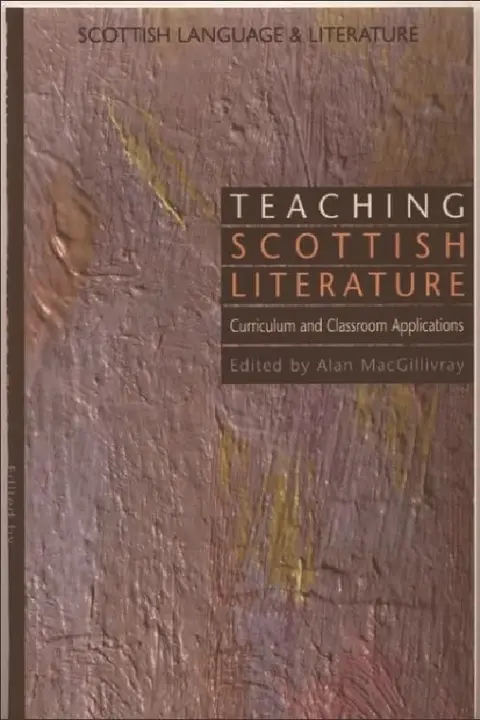 Cover of Teaching Scottish Literature