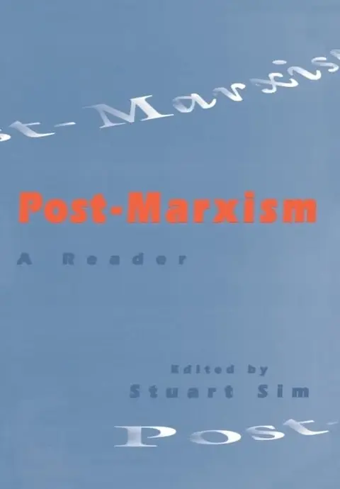 Cover of Post-Marxism