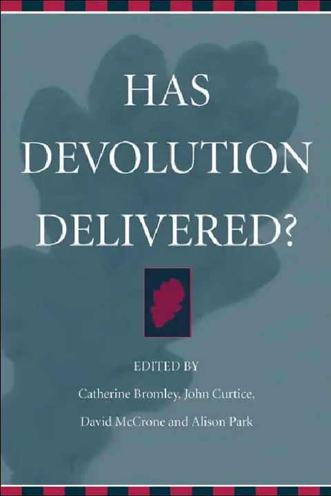 Cover of Has Devolution Delivered?
