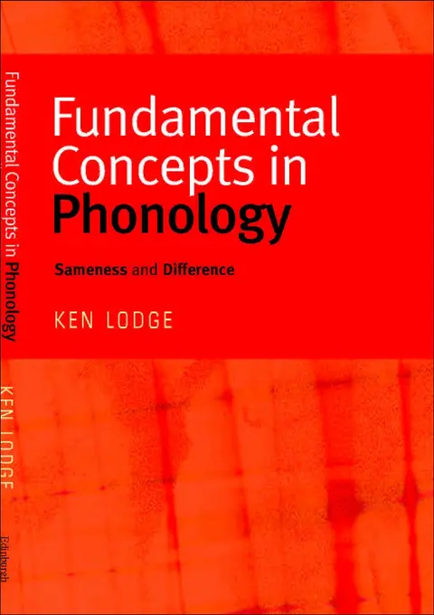 Cover of Fundamental Concepts in Phonology