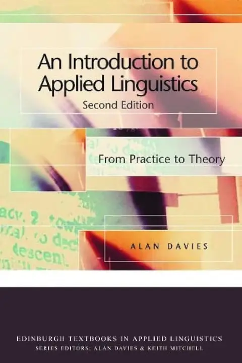 Cover of An Introduction to Applied Linguistics