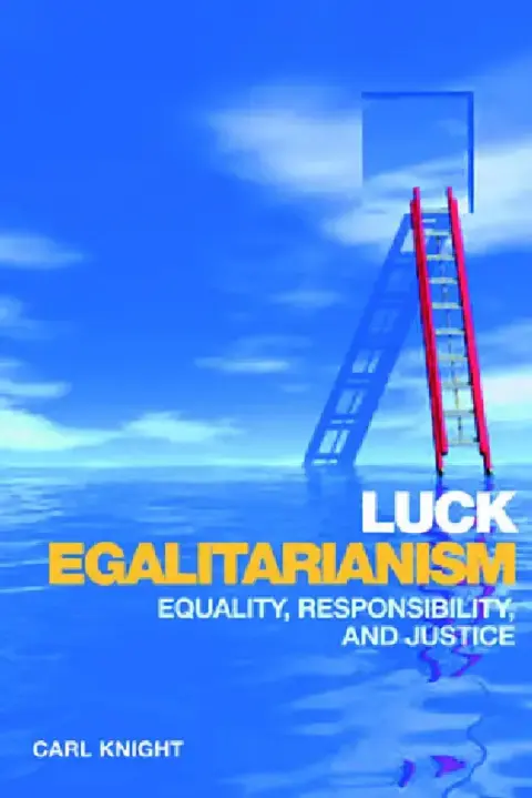Cover of Luck Egalitarianism