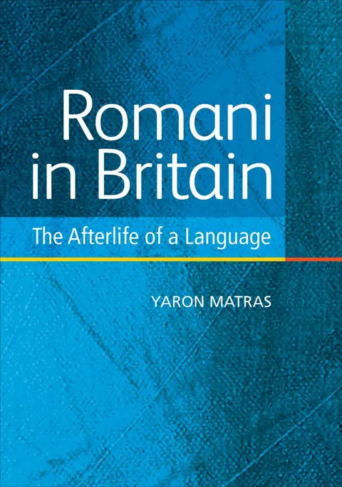 Cover of Romani in Britain