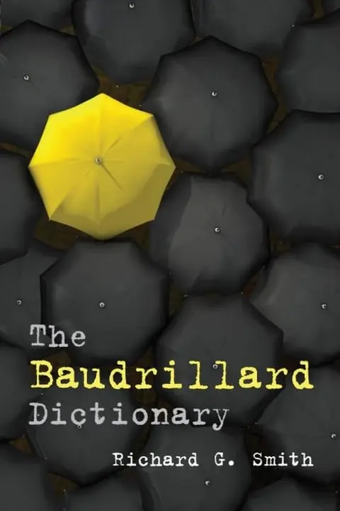 Cover of The Baudrillard Dictionary
