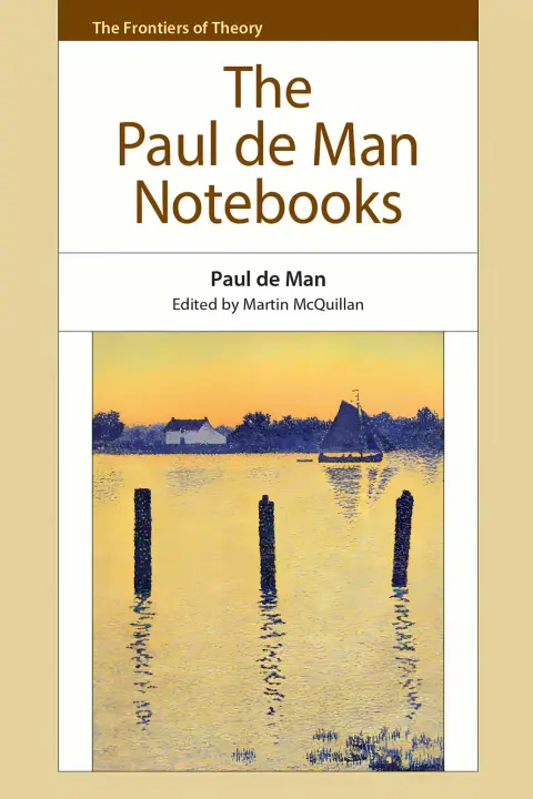 Cover of The Paul De Man Notebooks