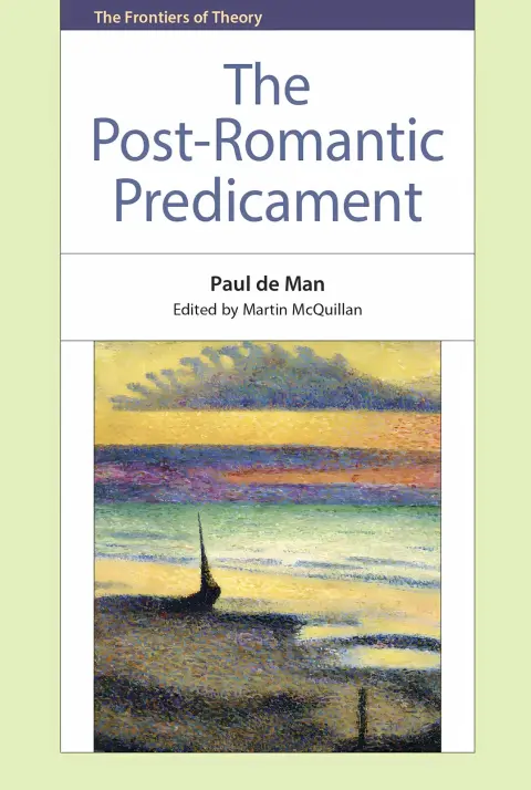 Cover of The Post-Romantic Predicament