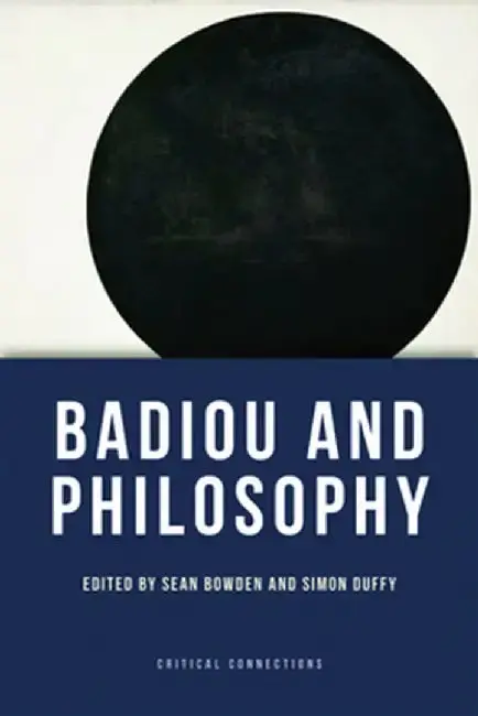 Cover of Badiou And Philosophy