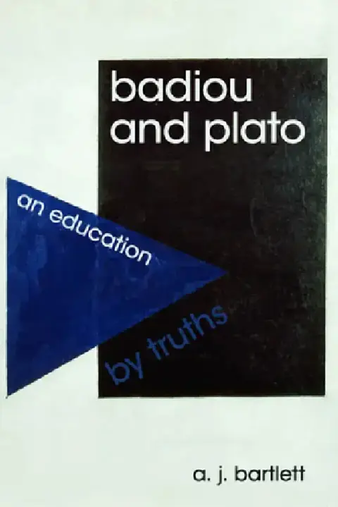 Cover of Badiou and Plato