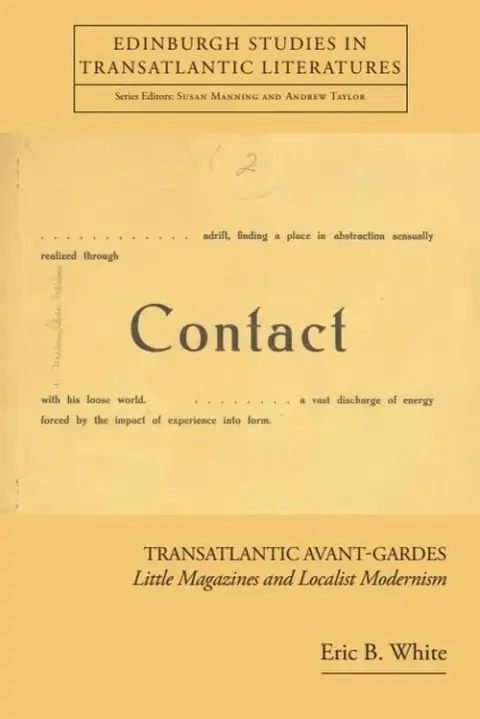 Cover of Transatlantic Avant-Gardes