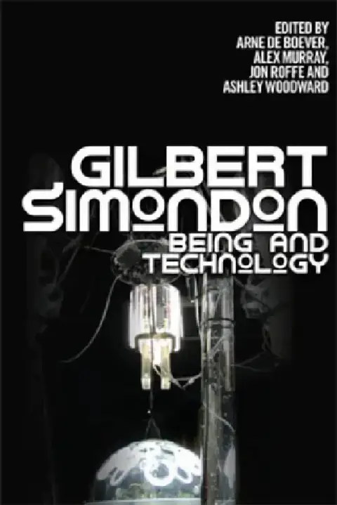 Cover of Gilbert Simondon