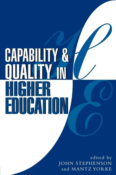 Cover of Capability and Quality in Higher Education