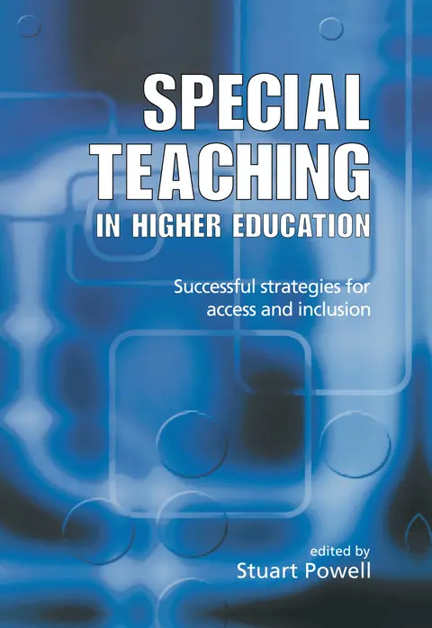 Cover of Special Teaching in Higher Education