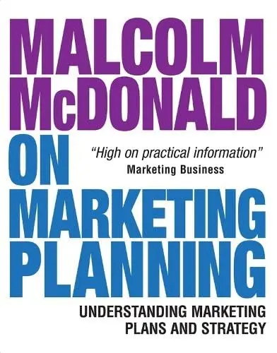 Cover of Malcolm Mcdonald on Marketing Planning