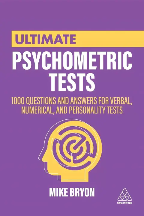 Cover of Ultimate Psychometric Tests