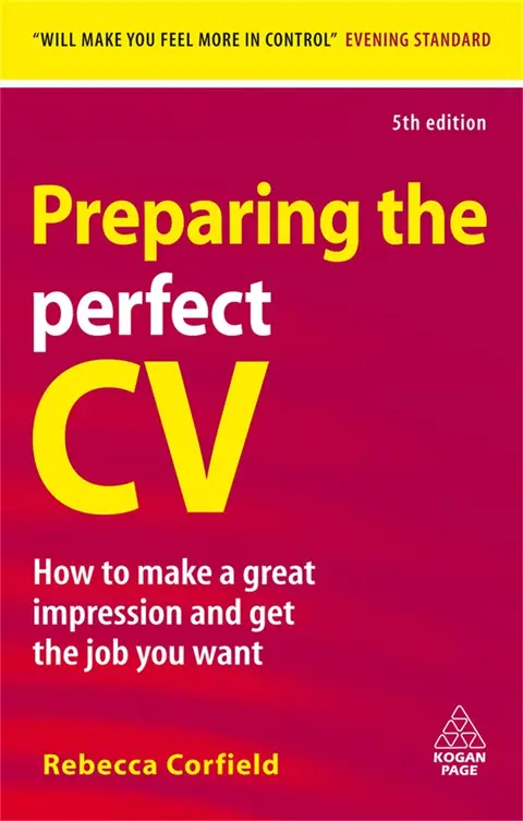 Cover of Preparing the Perfect CV