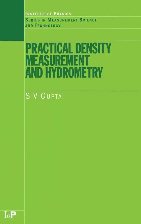 Cover of Practical Density Measurement and Hydrometry