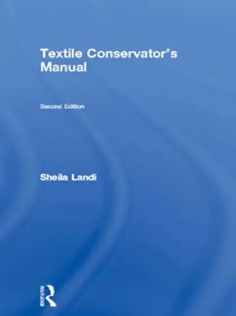 Cover of Textile Conservator's Manual