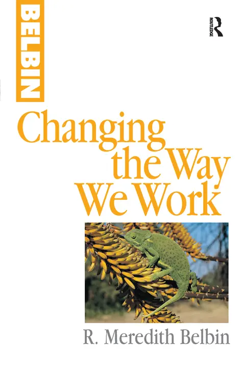 Cover of Changing the Way We Work