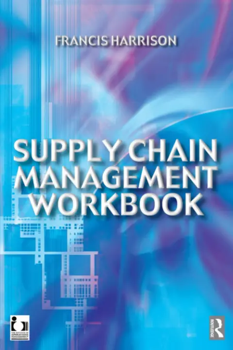 Cover of Supply Chain Management Workbook