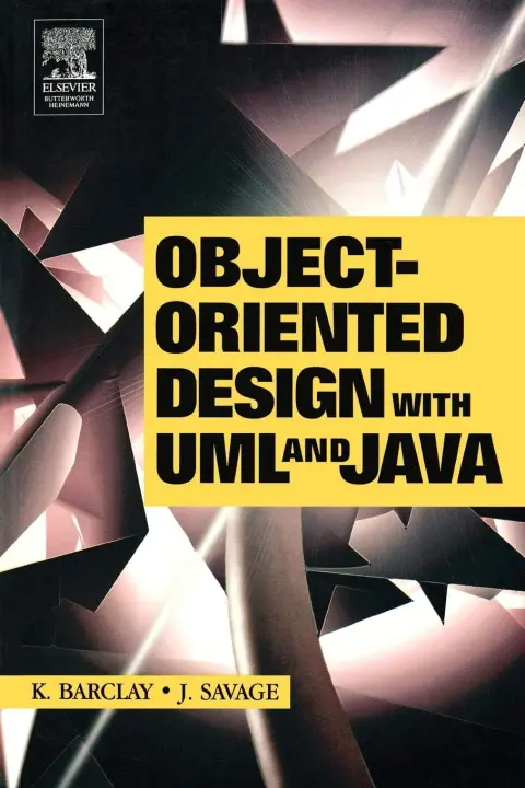 Cover of Object-Oriented Design with Uml and Java