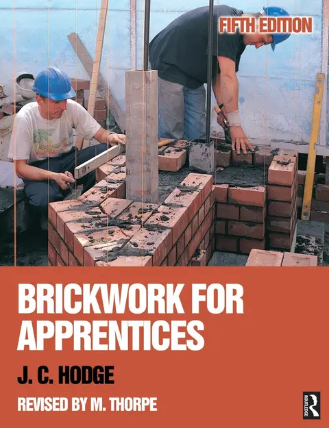 Cover of Brickwork for Apprentices