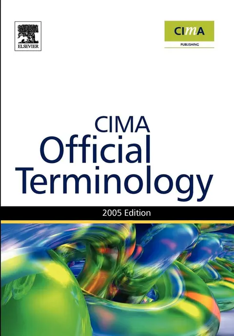 Cover of CIMA Official Terminology 2005 Edition