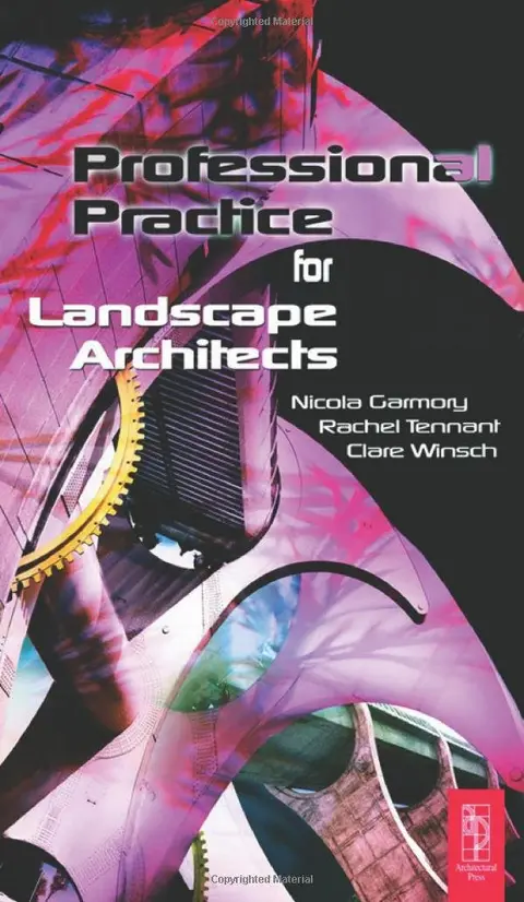 Cover of Professional Practice for Landscape Architects
