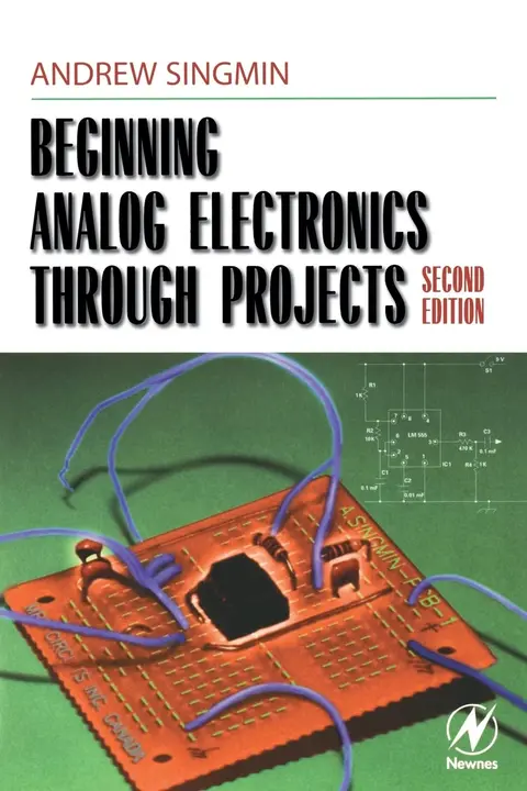 Cover of Beginning Analog Electronics through Projects