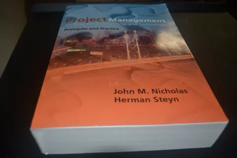 Cover of Project Management for Business, Engineering, and Technology