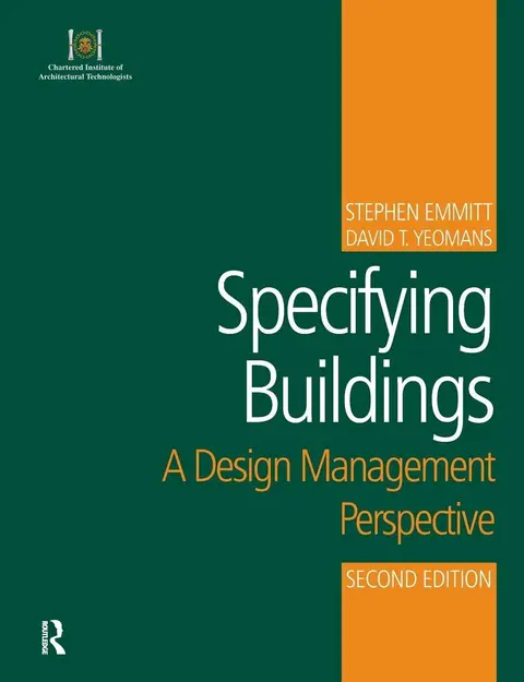 Cover of Specifying Buildings
