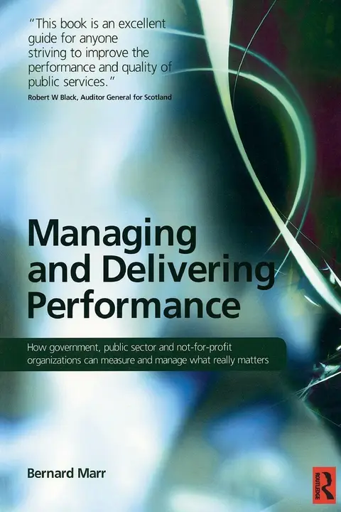 Cover of Managing and Delivering Performance
