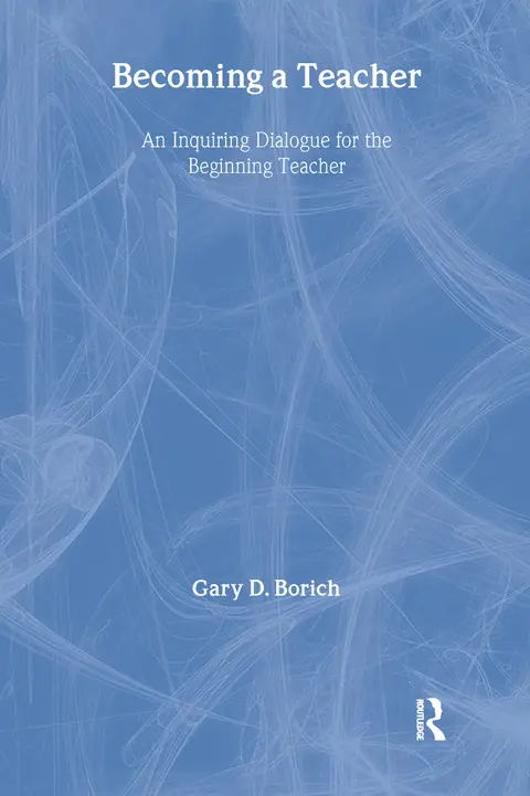 Cover of Becoming a Teacher
