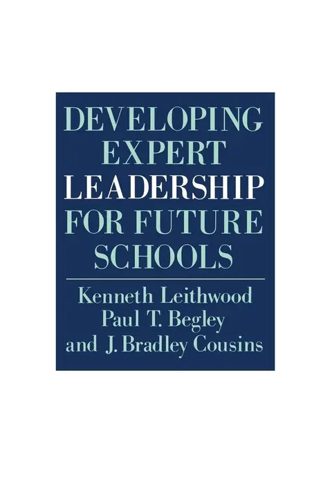 Cover of Developing Expert Leadership